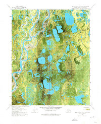 Topo map Beechey Point A-4 NE Alaska