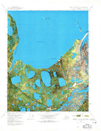 Topo map Beechey Point B-3 SE Alaska