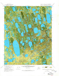 preview thumbnail of historical topo map of North Slope County, AK in 1970