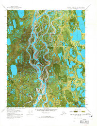 Download a high-resolution, GPS-compatible USGS topo map for Beechey Point B-4 SE, AK (1971 edition)