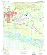 Topo map Fairbanks D-2 SE Alaska