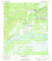 Topo map Fairbanks D-2 SW Alaska