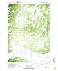 Topo map Anchorage B-8 NW Alaska