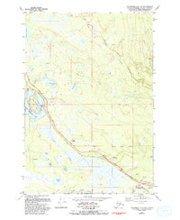 Topo map Anchorage C-8 NW Alaska