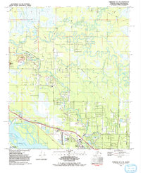 Topo map Fairbanks D-1 SW Alaska