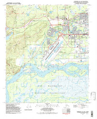 Download a high-resolution, GPS-compatible USGS topo map for Fairbanks D-3 SW, AK (1992 edition)