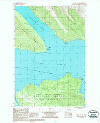 Download a high-resolution, GPS-compatible USGS topo map for Juneau A-1 NW, AK (1987 edition)