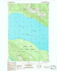 Download a high-resolution, GPS-compatible USGS topo map for Juneau A-2 NE, AK (1987 edition)