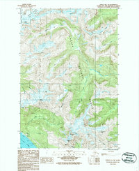 Download a high-resolution, GPS-compatible USGS topo map for Juneau B-1 SW, AK (1987 edition)