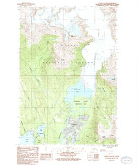 Download a high-resolution, GPS-compatible USGS topo map for Juneau B-2 NW, AK (1987 edition)