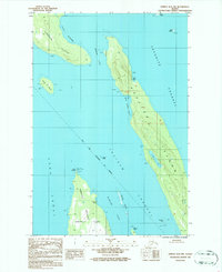 Topo map Juneau B-3 NW Alaska