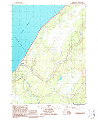 preview thumbnail of historical topo map of Kenai Peninsula County, AK in 1987