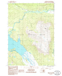 preview thumbnail of historical topo map of Kenai Peninsula County, AK in 1986