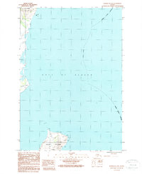 Topo map Kodiak B-1 NW Alaska