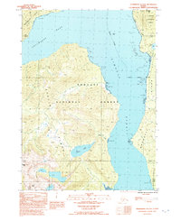 Topo map Petersburg B-2 SE Alaska
