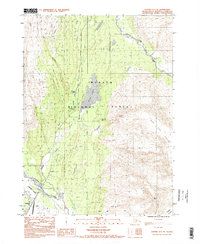 Topo map Seward A-7 NE Alaska
