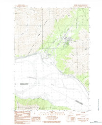 Download a high-resolution, GPS-compatible USGS topo map for Seward D-6 Nw, AK (1984 edition)