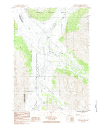 preview thumbnail of historical topo map of Anchorage County, AK in 1984