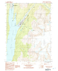 Download a high-resolution, GPS-compatible USGS topo map for Skagway B-1 NW, AK (1991 edition)