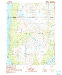 preview thumbnail of historical topo map of Haines County, AK in 1991