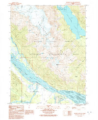 Download a high-resolution, GPS-compatible USGS topo map for Skagway B-2 SW, AK (1991 edition)