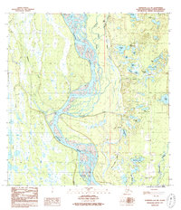 Topo map Talkeetna A-1 NE Alaska
