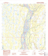 Download a high-resolution, GPS-compatible USGS topo map for Talkeetna A-1 SE, AK (1987 edition)