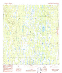 Topo map Talkeetna B-1 SW Alaska