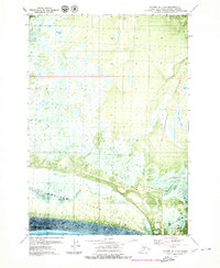 Download a high-resolution, GPS-compatible USGS topo map for Tyonek B-1 SE, AK (1980 edition)