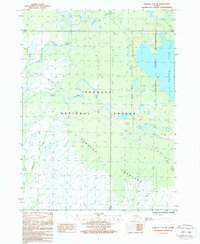 Topo map Yakutat C-4 SW Alaska