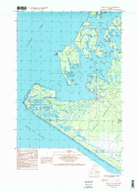 Download a high-resolution, GPS-compatible USGS topo map for Yakutat C-5 SW, AK (1988 edition)