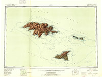 Topo map Attu Alaska