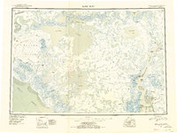 preview thumbnail of historical topo map of Bethel County, AK in 1951