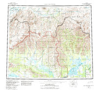 Download a high-resolution, GPS-compatible USGS topo map for Baird Mountains, AK (1988 edition)