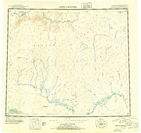 Topo map Baird Mountains Alaska