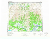 Download a high-resolution, GPS-compatible USGS topo map for Baird Mountains, AK (1966 edition)