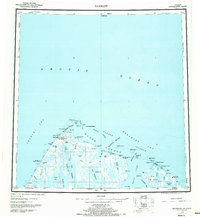 1955 Map of Barrow, 1970 Print