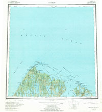1955 Map of Barrow, 1976 Print