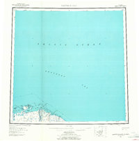 preview thumbnail of historical topo map of North Slope County, AK in 1959