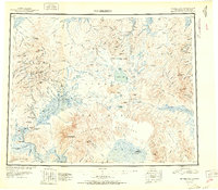 preview thumbnail of historical topo map of Nome County, AK in 1951
