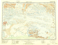 Download a high-resolution, GPS-compatible USGS topo map for Bering Glacier, AK (1951 edition)