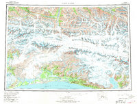 Download a high-resolution, GPS-compatible USGS topo map for Bering Glacier, AK (1970 edition)