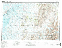 Download a high-resolution, GPS-compatible USGS topo map for Bethel, AK (1987 edition)