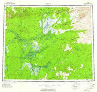 Download a high-resolution, GPS-compatible USGS topo map for Bettles, AK (1958 edition)
