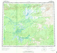 Download a high-resolution, GPS-compatible USGS topo map for Bettles, AK (1970 edition)