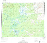 Download a high-resolution, GPS-compatible USGS topo map for Bettles, AK (1974 edition)