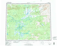 Download a high-resolution, GPS-compatible USGS topo map for Bettles, AK (1984 edition)