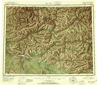 Topo map Big Delta Alaska