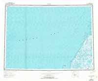 1951 Map of Black, 1972 Print