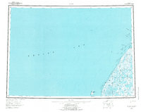 1951 Map of Black, 1977 Print